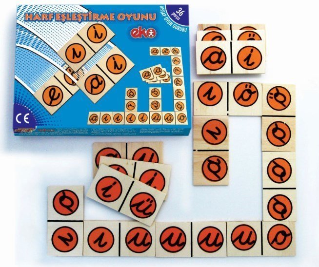 Harf Eşleştirme Domino